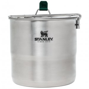 Stanley Adventure Cook Set For Four | 2.6 QT Camping Cookware Stainless | ZSH569708