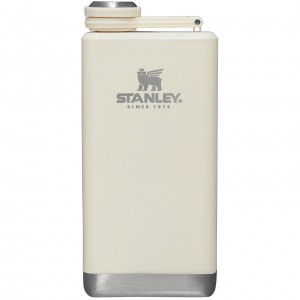 Stanley Adventure Pre-Party Hip Flask | 8 OZ Cream Gloss | BNF475639