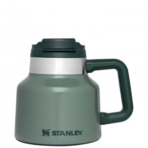 Stanley Adventure Tough-To-Tip Admiral's Mug | 20oz Hammertone Green | UDP567918