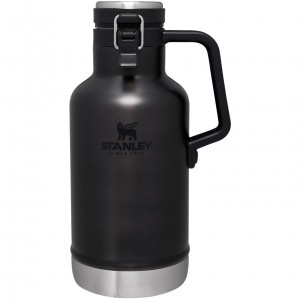 Stanley Classic Easy-Pour Insulated Beer Growler | 64 oz Charcoal Glow | SQR914827