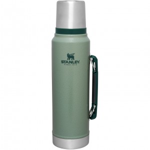 Stanley Classic Legendary Bottle Sale | 1.1 QT Hammertone Green | TJS629514