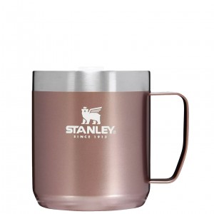 Stanley Classic Legendary Camp Mug | 12 OZ | Travel Tumbler Rose Quartz Glow | QNO856937