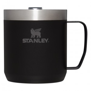 Stanley Classic Legendary Camp Mug | 12 OZ | Travel Tumbler Matte Black | XTN265789