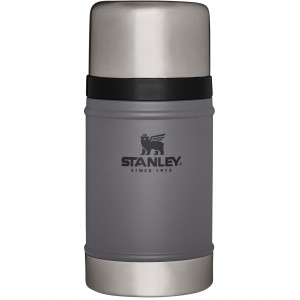 Stanley Classic Legendary Insulated Food Jar + Storage | 24oz Charcoal | WGX039451