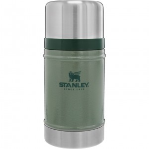 Stanley Classic Legendary Insulated Food Jar + Storage | 24oz Hammertone Green | PCN058713