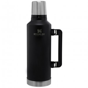 Stanley Classic Legendary Vacuum Insulated Bottle | 2.5 QT Matte Black | DMV461397