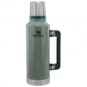 Stanley Classic Legendary Vacuum Insulated Bottle | 2 QT Hammertone Green | HWN052361