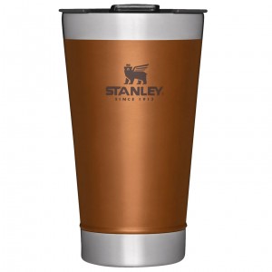 Stanley Classic Stay Chill Insulated Beer Pint | 16oz Tumbler Maple | YBA829540