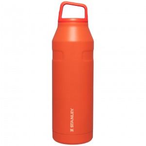 Stanley IceFlow™ Bottle with Cap and Carry+ Lid | 50 OZ Tigerlily | KRL940517