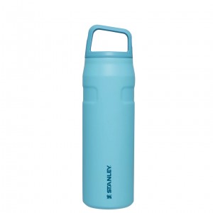 Stanley IceFlow™ Bottle with Cap and Carry+ Lid | 24 OZ Pool | TPD382045