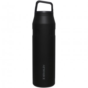 Stanley IceFlow™ Bottle with Cap and Carry+ Lid | 36 OZ Black | KBD974256