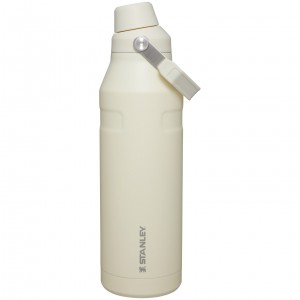 Stanley IceFlow™ Bottle with Fast Flow Lid | 50 OZ Cream Glimmer | WMX387421