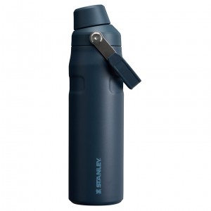 Stanley IceFlow Insulated Bottle with Fast Flow Lid | 24 OZ Navy | VLG194827