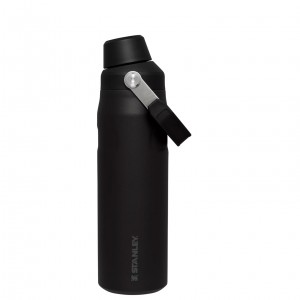 Stanley IceFlow Insulated Bottle with Fast Flow Lid | 24 OZ Black | BFD251840