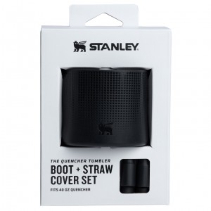 Stanley Stanley Quencher Boot and Straw Cover Set Black | RDG865193