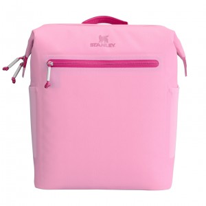 Stanley The All Day Madeleine Midi Cooler Backpack | 20 Can | 14.8 QT | 14.0 L Peony | YJV281906