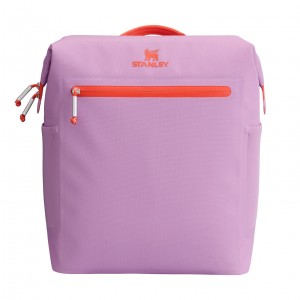 Stanley The All Day Madeleine Midi Cooler Backpack | 20 Can | 14.8 QT | 14.0 L Lilac | UIQ360479