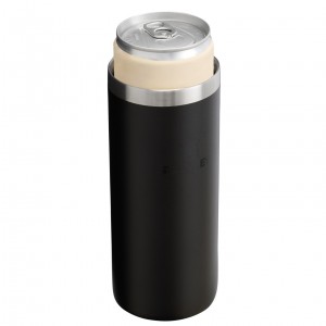 Stanley The Everyday Slim Can Cooler Cup | 10 OZ Black 2.0 | CJI869105