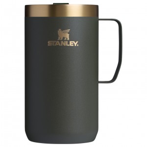 Stanley The Fall Refresh Stay Hot Camp Mug | 24 OZ Cypress | IFG279830