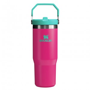 Stanley The Heat Wave IceFlow™ Flip Straw Tumbler | 30 OZ Passion Pink | EAS817905