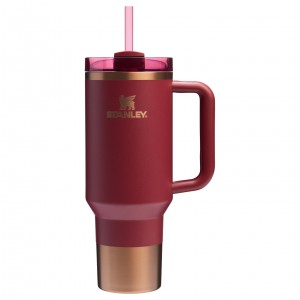 Stanley The Holiday Quencher H2.0 FlowState™ Tumbler | 40 OZ Gilded Pomegranate | JYX310695