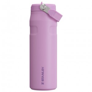 Stanley The IceFlow™ Bottle with Flip Straw Lid | 24 OZ Lilac | ZXR132069