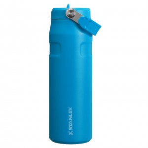 Stanley The IceFlow™ Bottle with Flip Straw Lid | 24 OZ Azure | VUY598260