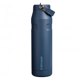 Stanley The IceFlow™ Bottle with Flip Straw Lid | 36 oz - Stanley Create Navy | TKY462709