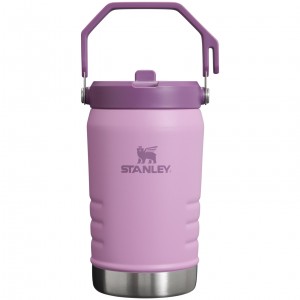 Stanley The IceFlow Flip Straw Jug | 40 OZ | Insulated Water Jug Lilac | SYF657890