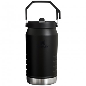 Stanley The IceFlow Flip Straw Jug | 64 OZ | Insulated Water Jug Black 2.0 | KPD738596