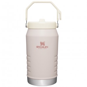 Stanley The IceFlow Flip Straw Jug | 64 OZ | Insulated Water Jug Rose Quartz | UZW735690