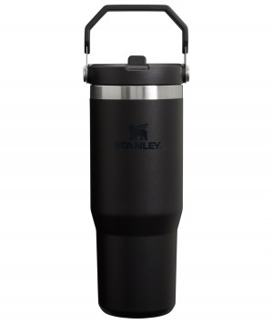 Stanley The IceFlow Flip Straw Tumbler | 30 OZ | Insulated Water Black 2.0 | SMU928147