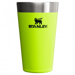 Stanley The Neon Adventure Stacking Beer Pint | 16 OZ Neon Yellow | FUQ547236