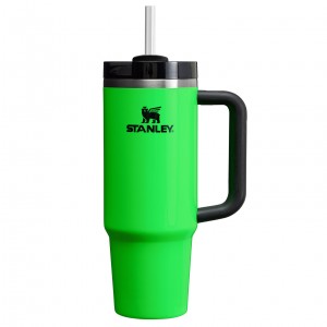 Stanley The Neon Quencher H2.0 FlowState™ Tumbler | 30 OZ Neon Green | VZA803752