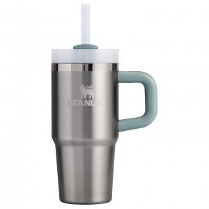 Stanley The Quencher H2.O FlowState™ Tumbler with Handle & Straw | 14 OZ Stainless Steel Shale | URK943658