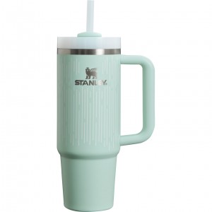 Stanley The Soft Rain Clean Slate Quencher H2.0 FlowState™ Tumbler | 30 OZ Soft Rain Mint | JQX283560