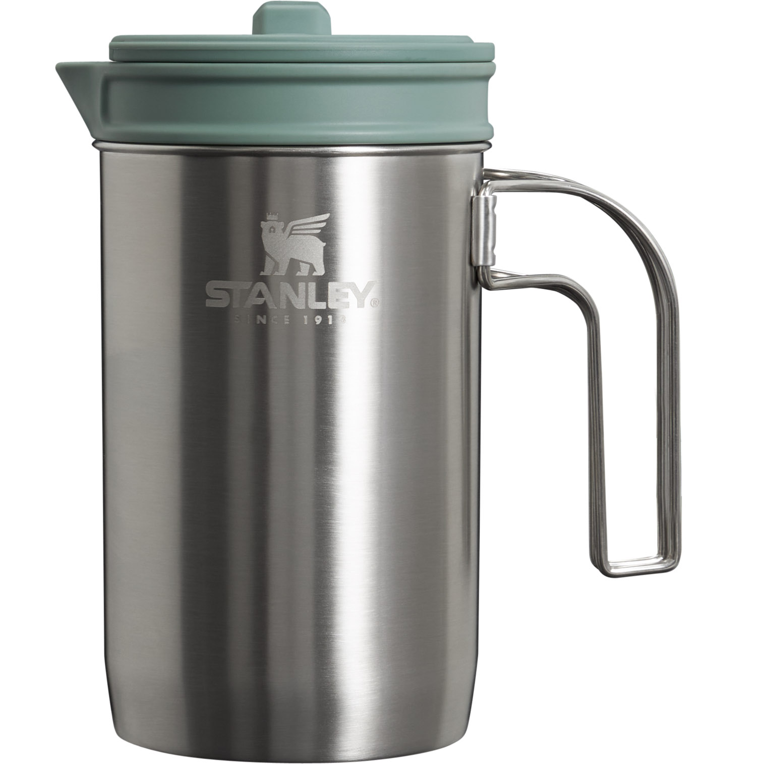 Stanley Adventure All-In-One Boil + Brew French Press Stainless Steel Shale | NHJ504389