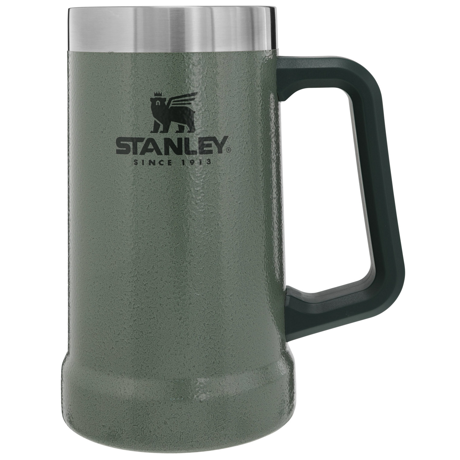 Stanley Adventure Big Grip Beer Stein | 24oz Mugs Hammertone Green | VCX403685