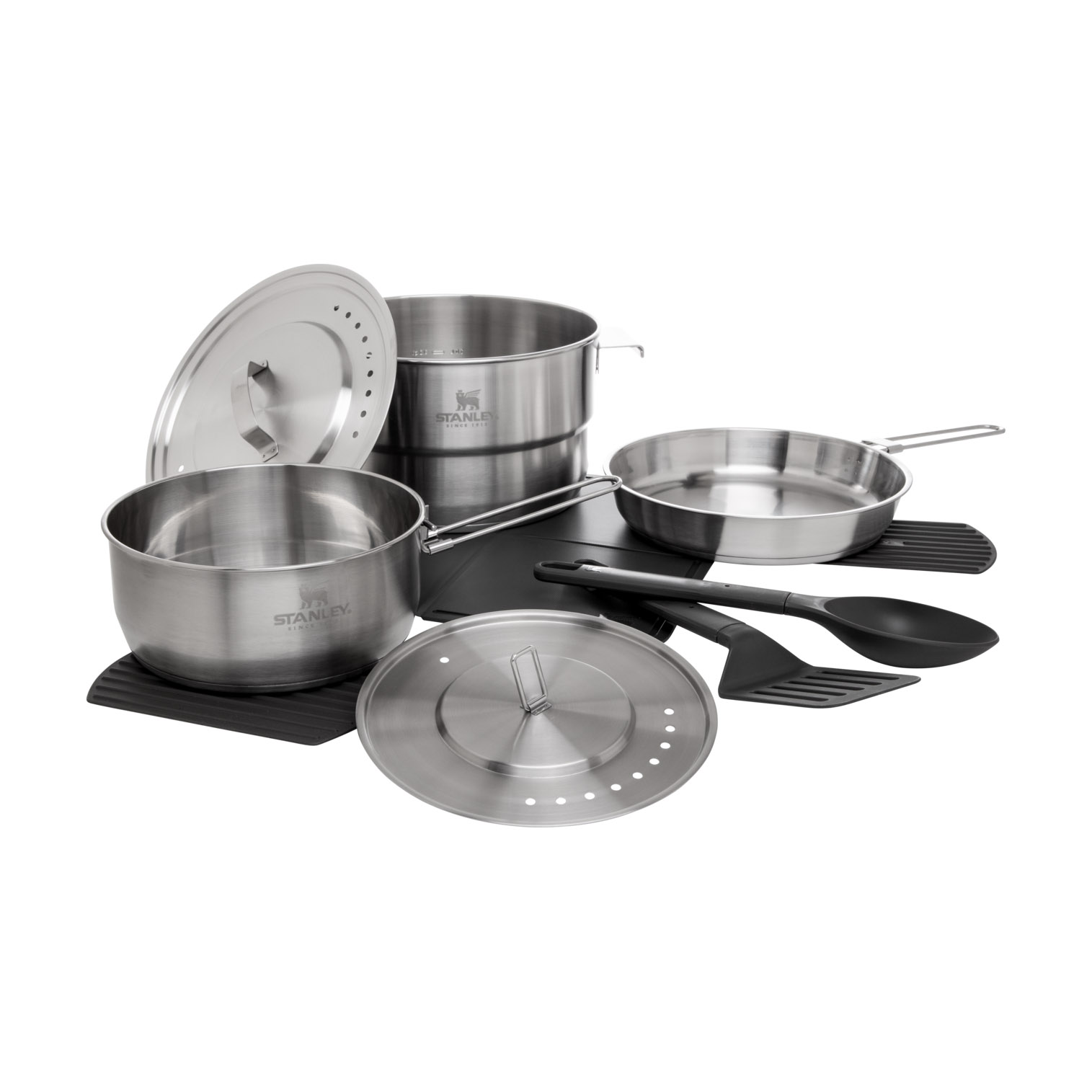 Stanley Adventure Even-Heat Camp Pro Camping Cook Set Stainless | NXL183407