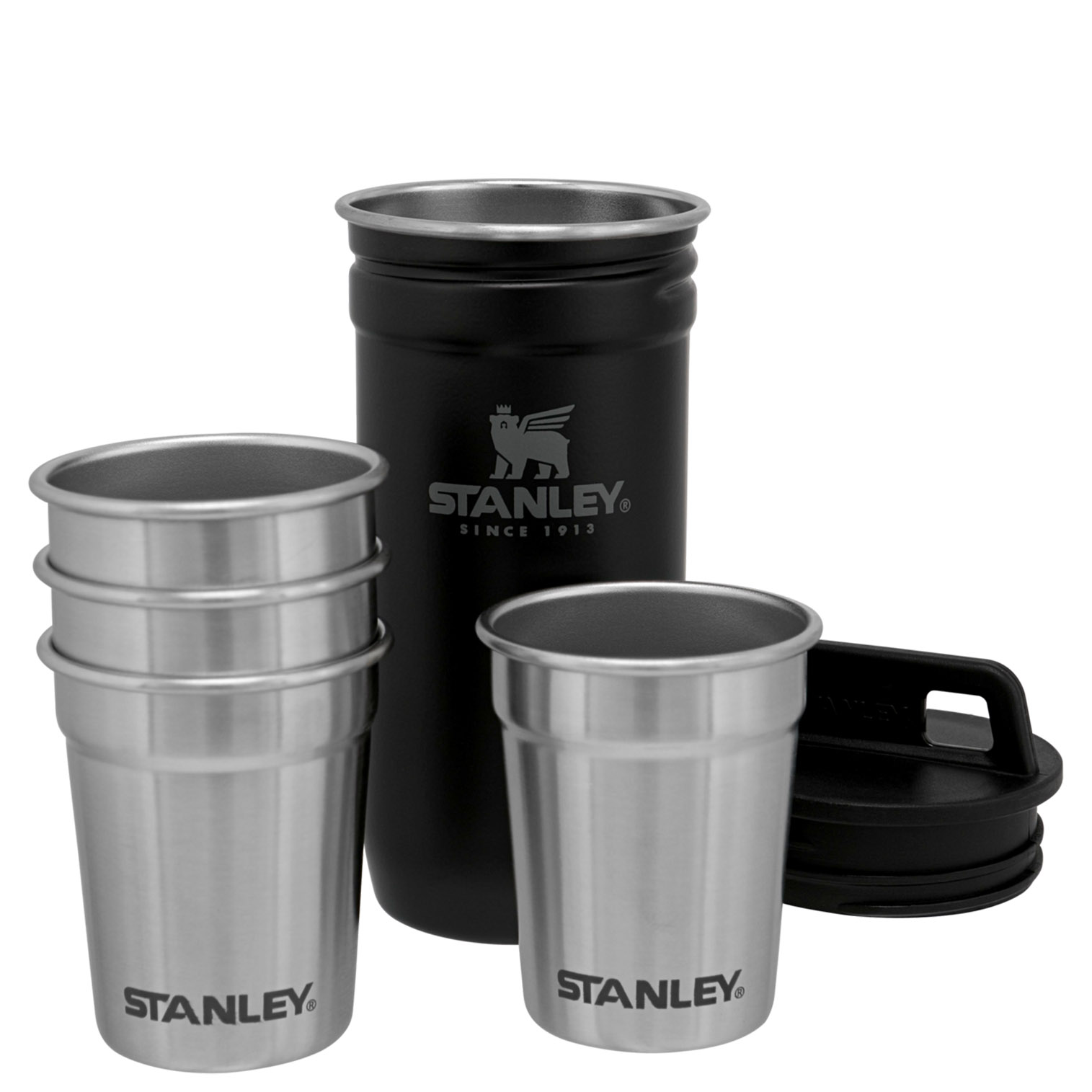 Stanley Adventure Nesting Shot Glass Set Matte Black | PMZ260158