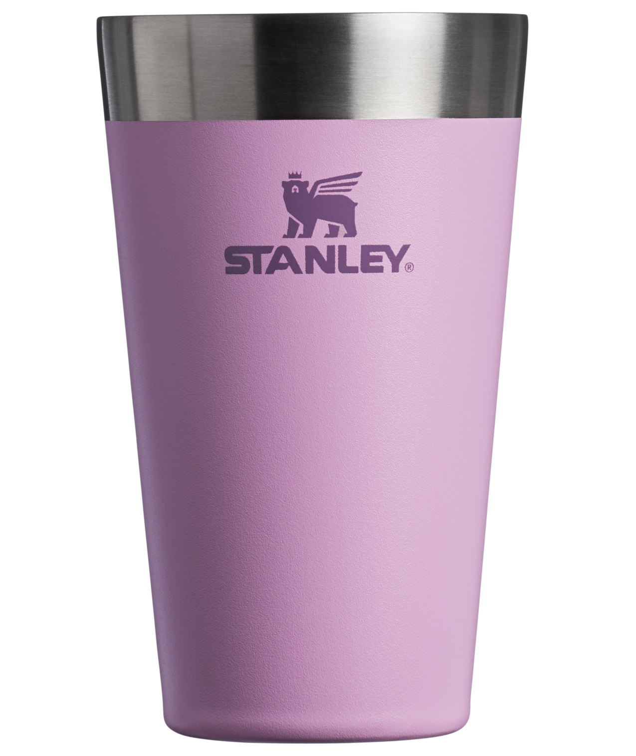 Stanley Adventure Stacking Stainless Steel Beer Pint | 16oz Tumbler Lilac | WQM702635