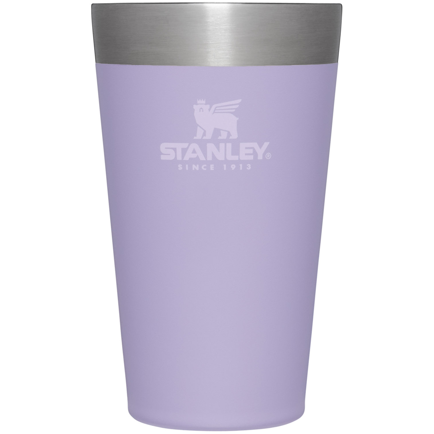 Stanley Adventure Stacking Stainless Steel Beer Pint | 16oz Tumbler Lavender | CRB190827