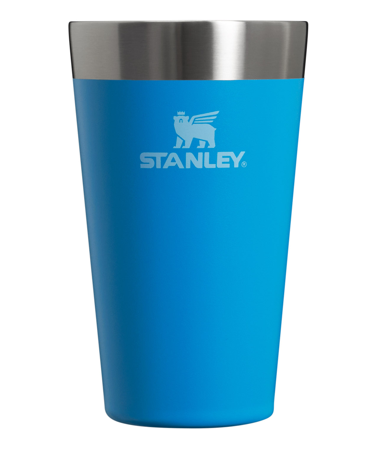 Stanley Adventure Stacking Stainless Steel Beer Pint | 16oz Tumbler Azure | ZVP490713