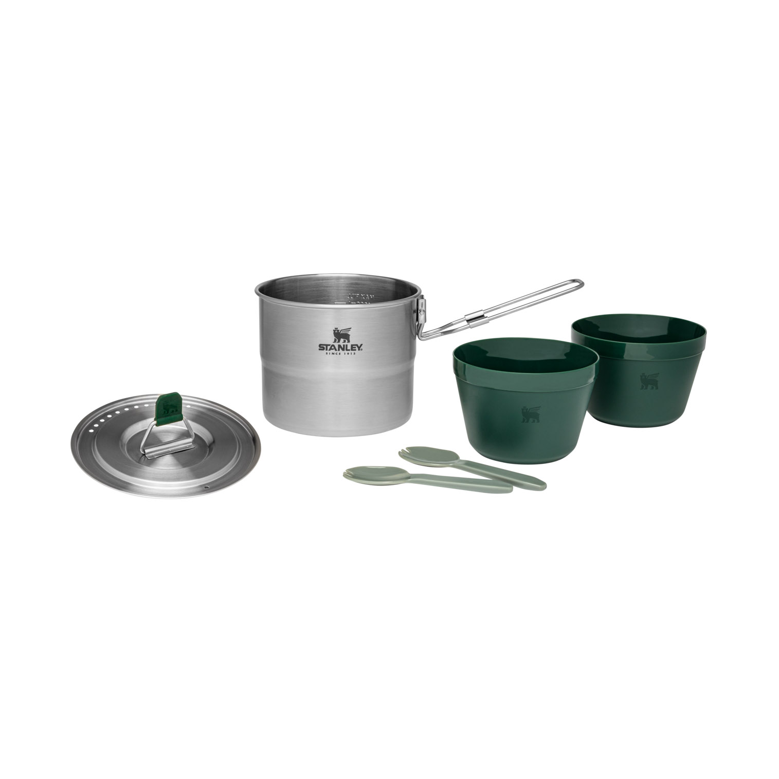 Stanley Adventure Stainless Steel Cook Set For Two | 1.1 QT Stainless Steel | PXK268935