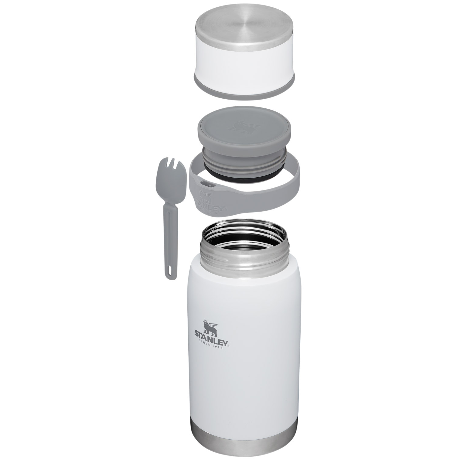 Stanley Adventure To-Go Food Jar + Spork | 36 OZ Polar | PQT461207