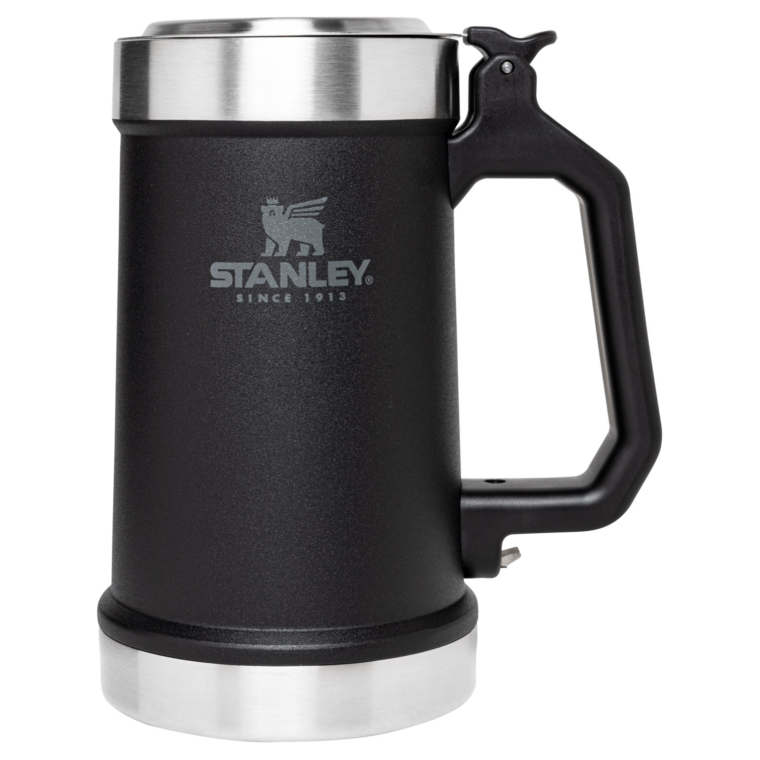 Stanley Classic Bottle Opener Beer Stein | 24OZ Mug Matte Black | YGW073546