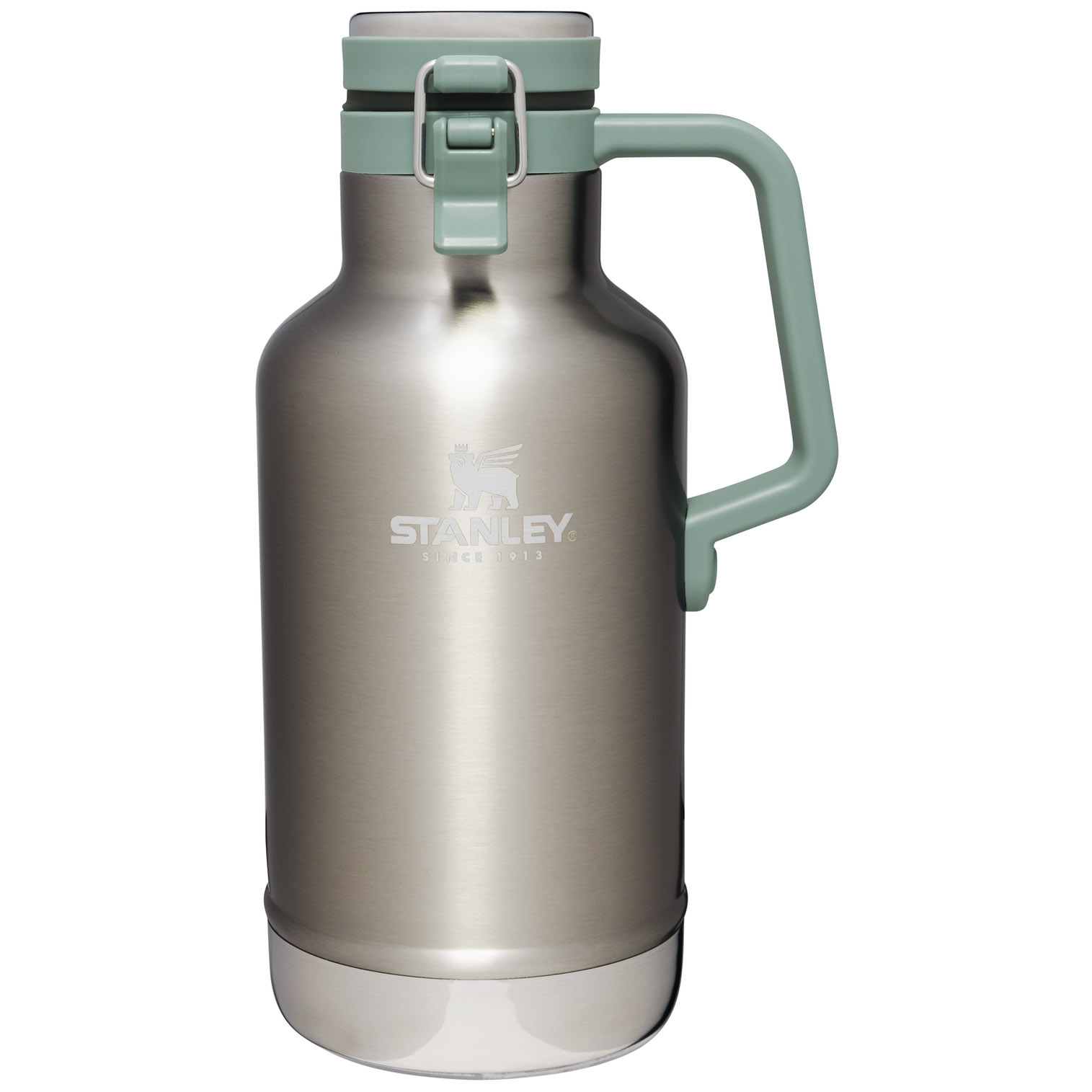 Stanley Classic Easy-Pour Insulated Beer Growler | 64 oz Stainless Steel | VDE714958