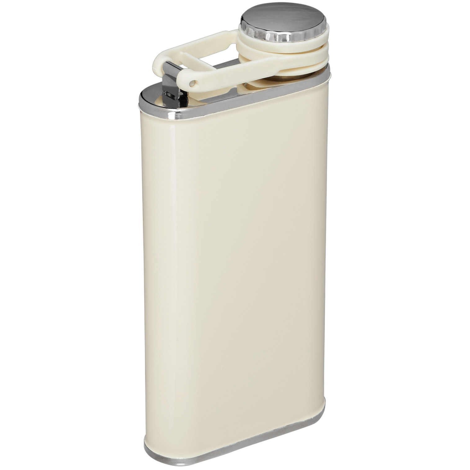 Stanley Classic Hip Flask | 8oz Vacuum Insulated Cream Gloss | QPO537094