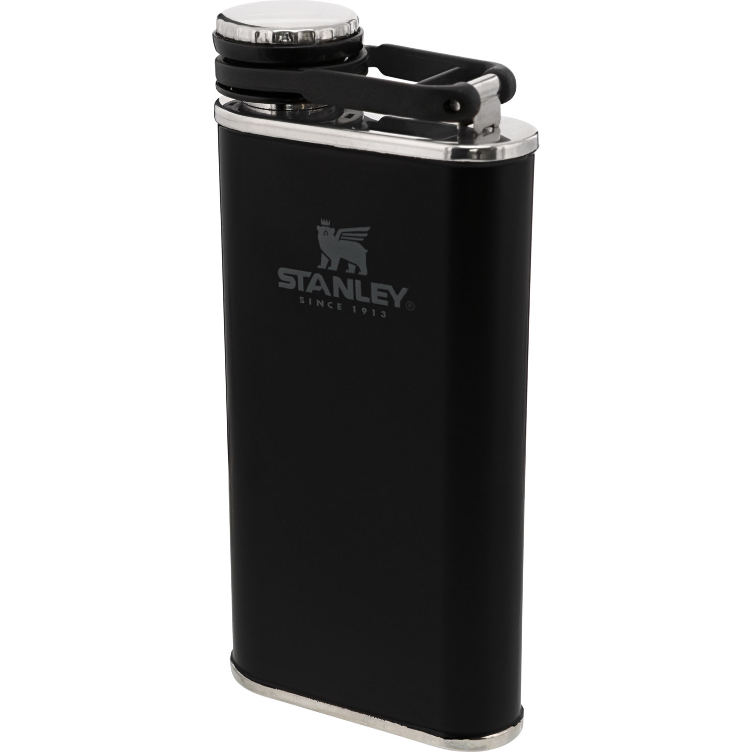 Stanley Classic Hip Flask | 8oz Vacuum Insulated Matte Black | YDH615794