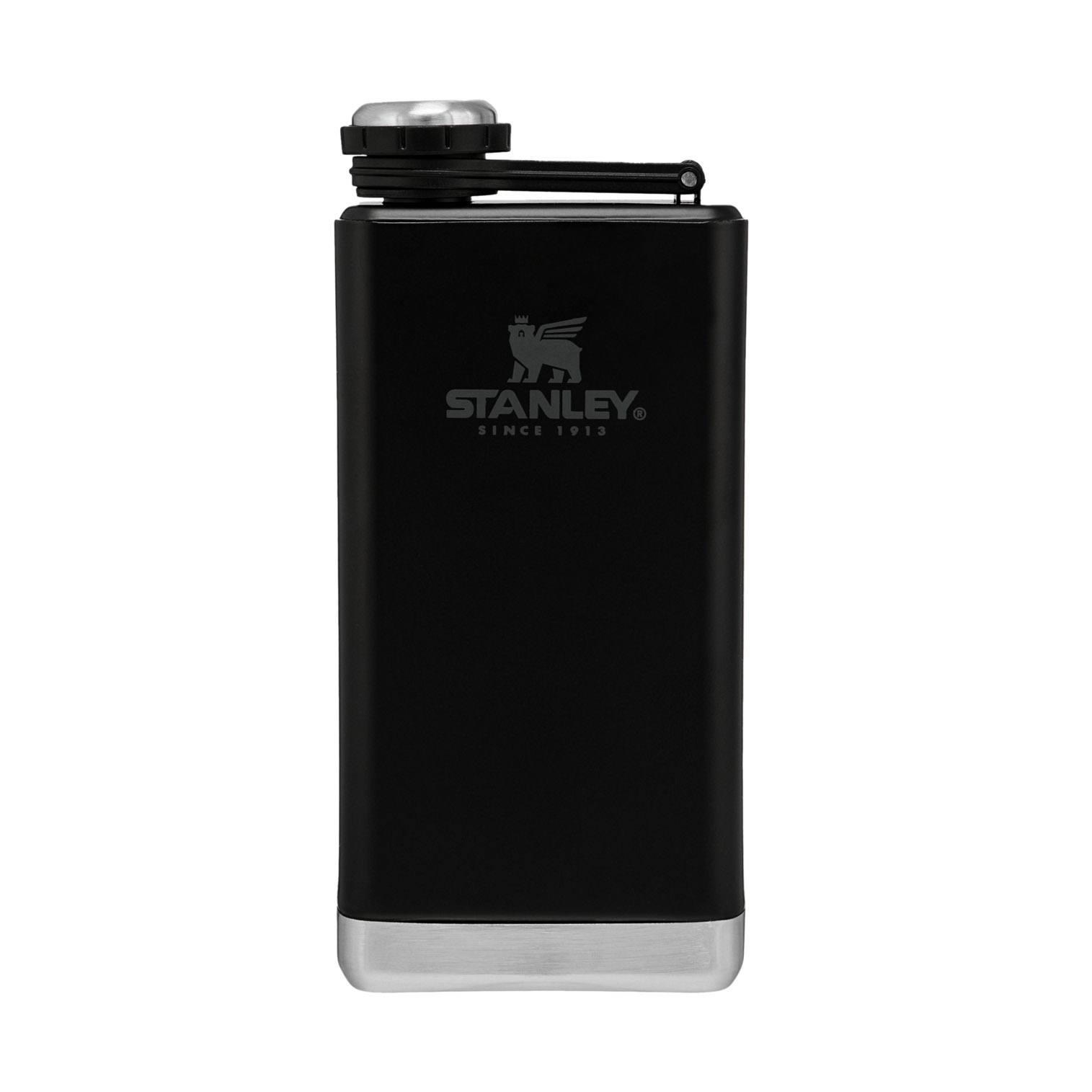 Stanley Classic Hip Flask | 8oz Vacuum Insulated Matte Black | YDH615794